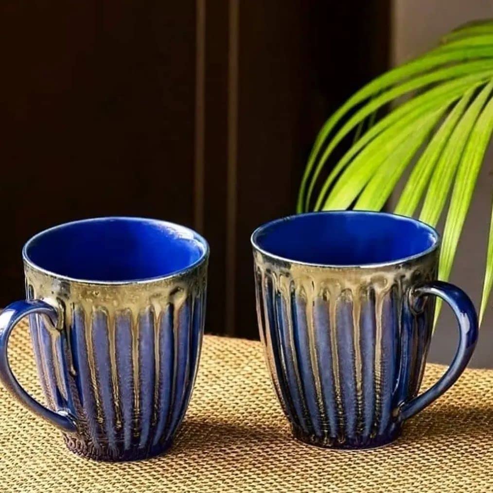 Buy Ceramic Coffee Mug 330 mL (Light Blue & Blue) at the best price on  Wednesday, March 20, 2024 at 11:06 am +0530 with latest offers in India.  Get Free Shipping on
