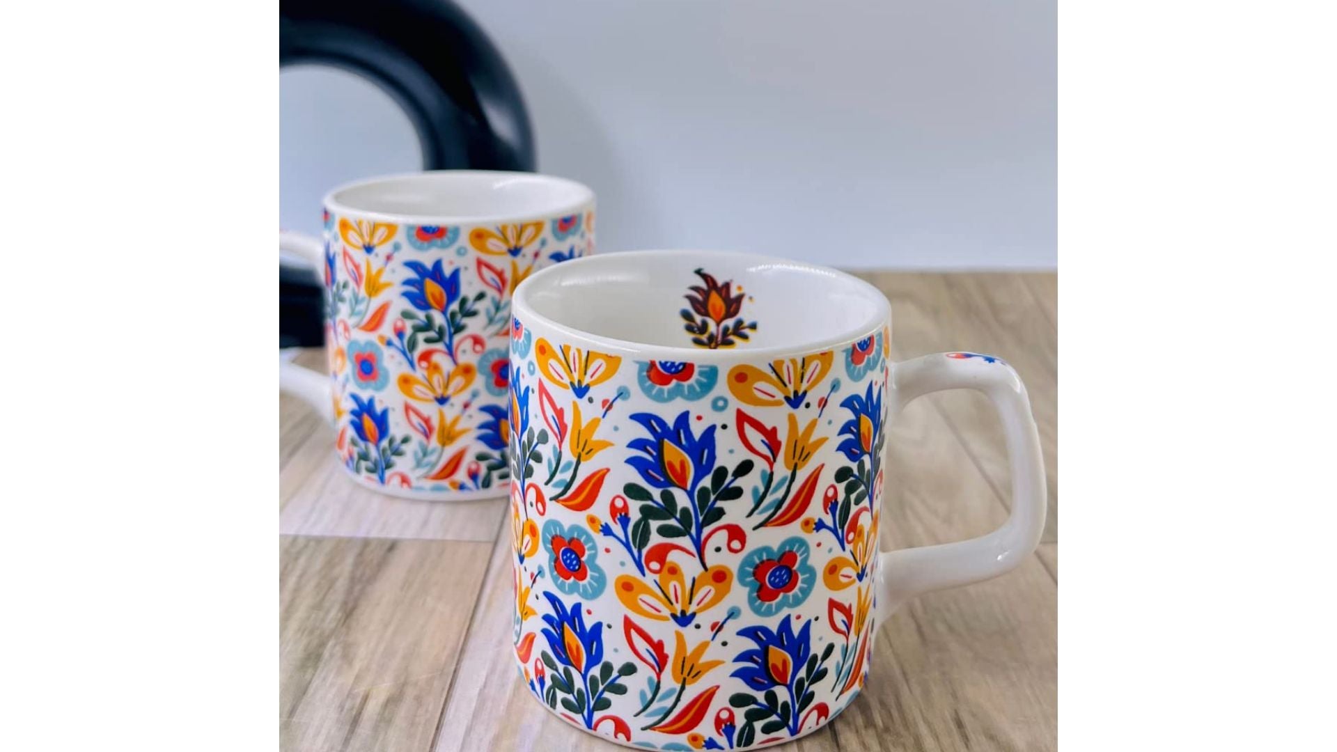 Embrace Elegance: Discover the Farkraft Floral Tea Cups Set Of 6