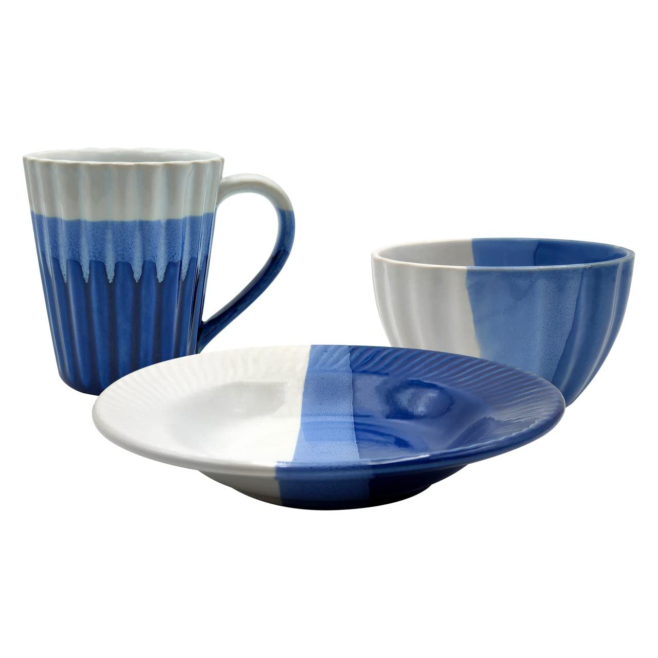 Breakfast Set - Mug, Plate and Bowl